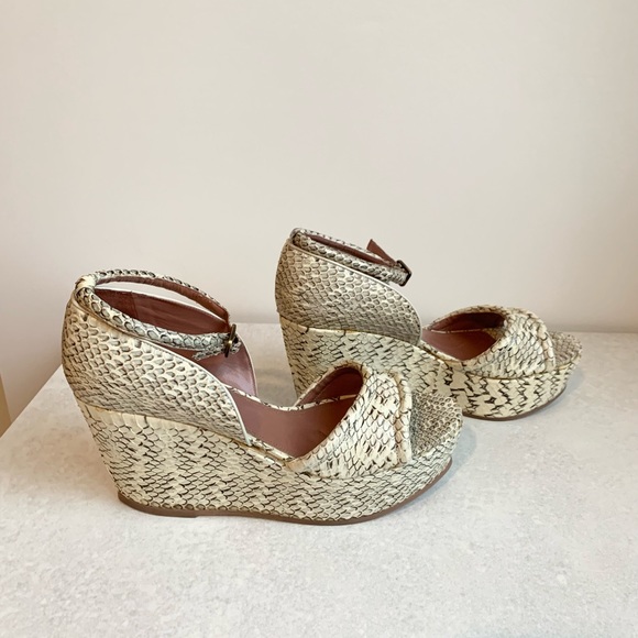 DEREK LAM Python Wedges - Picture 2 of 6
